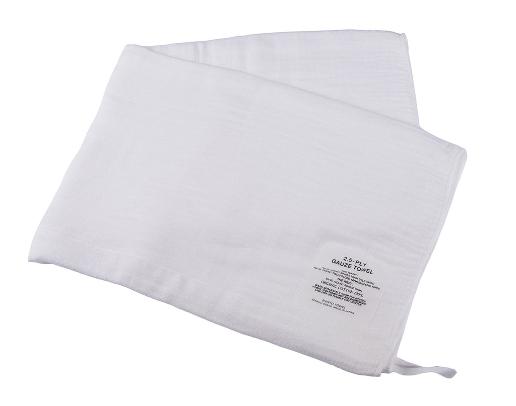 White Hand-Woven Shinto Towels