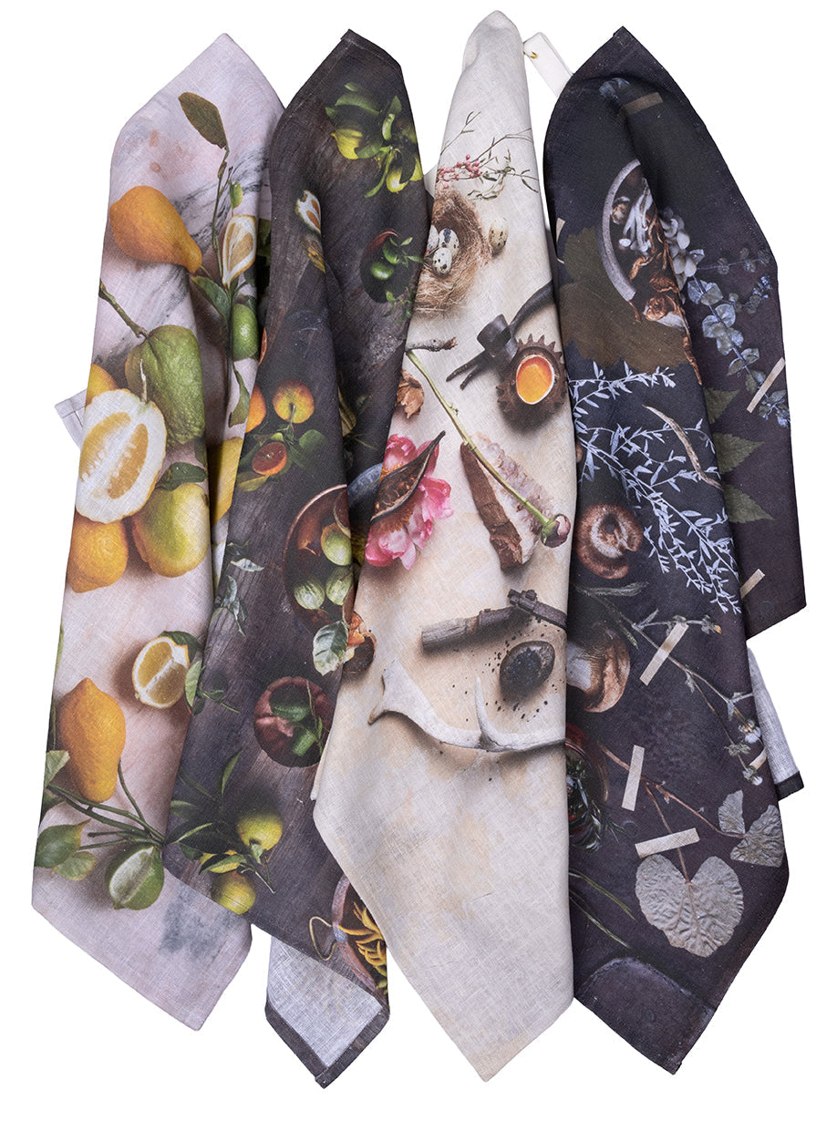 Assorted Linen Tea Towels